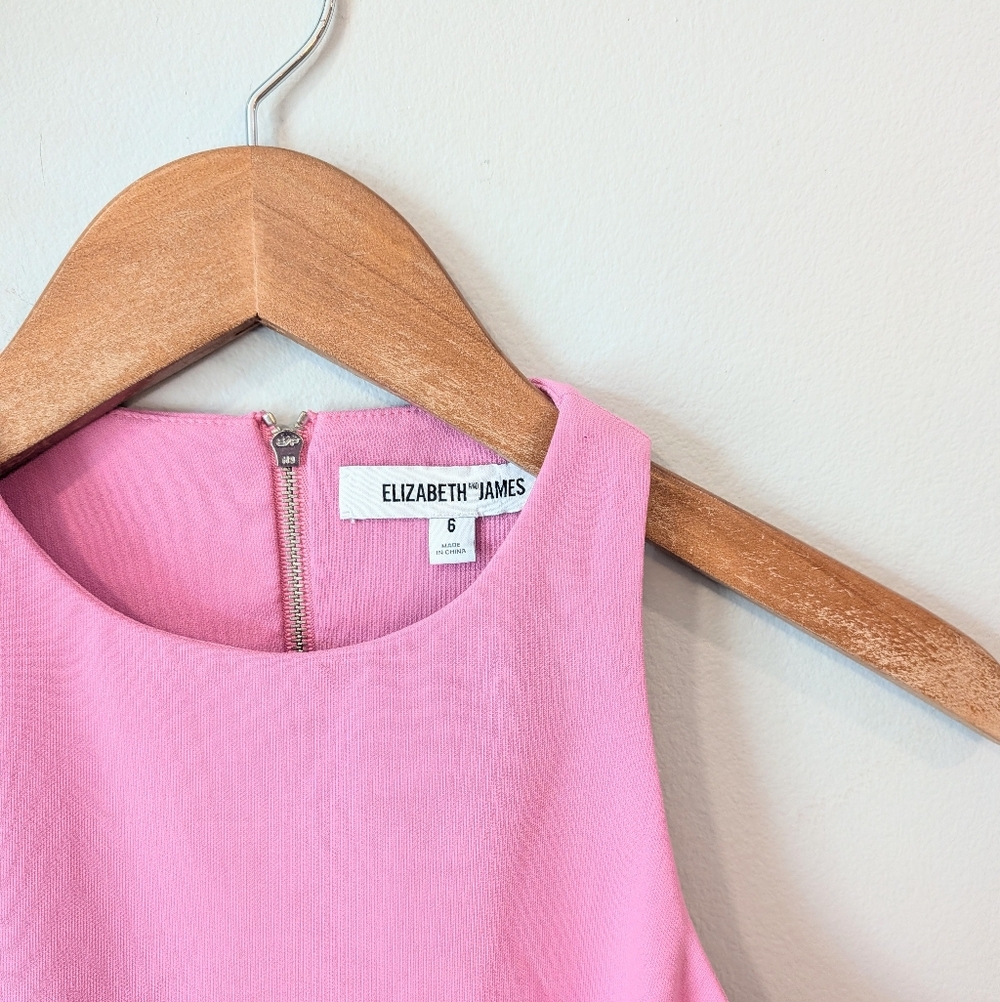 Elizabeth and James Pink Mini Dress Size 6 - Picture 2 of 7